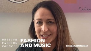 'LFW June 2020 | Music Meets Fashion Competition | A Conversation with Caroline Rush | BFC'