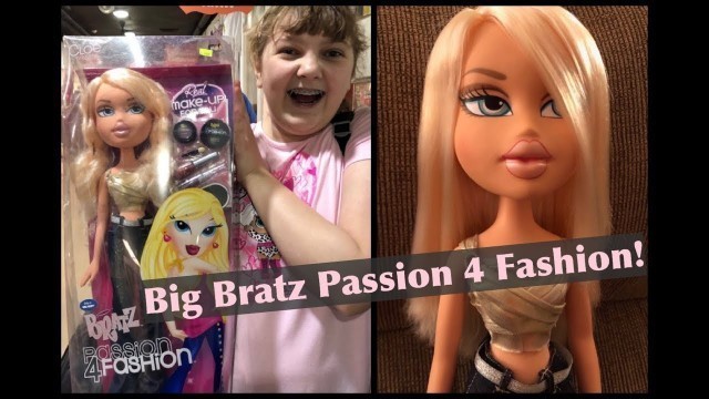 '2008 Big 24” Bratz Passion 4 Fashion Cloe Doll – Unboxing & Review'