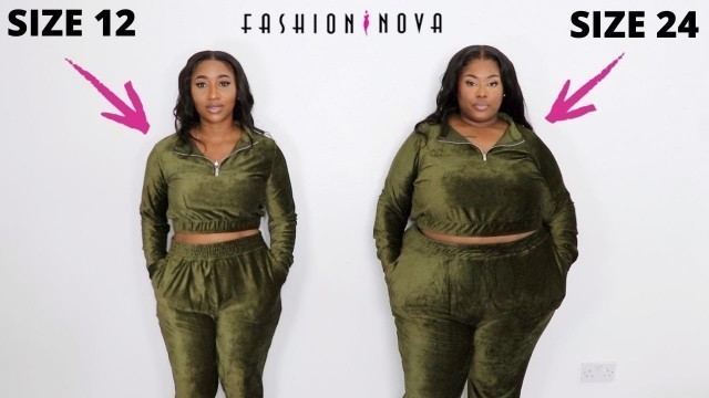 'Size 12 vs 24 Try On The Same Fashionnova IG Baddie Outfits'