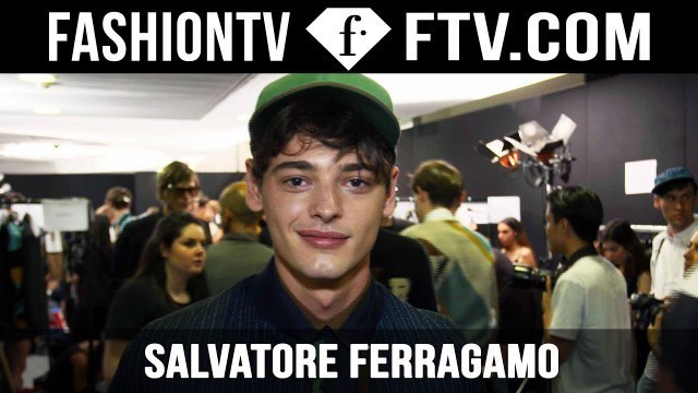 'Salvatore Ferragamo Backstage Spring/Summer 2016 | Milan Collections: Men | FashionTV'