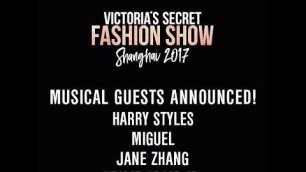 'Victoria Secret Fashion Show 2017 Shanghai Night Late Night Cruse Listening to Emily Requel'