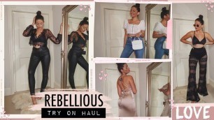 'HUGE SPRING / SUMMER CLOTHING TRY ON HAUL · REBELLIOUS FASHION | Emily Philpott'