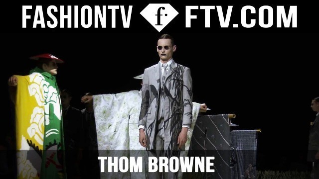 'Thom Browne Trends Spring/Summer 2016 | Paris Men’s Fashion Week | FashionTV'