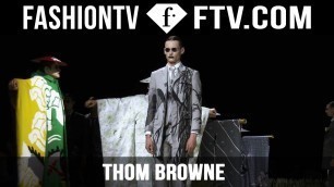 'Thom Browne Trends Spring/Summer 2016 | Paris Men’s Fashion Week | FashionTV'