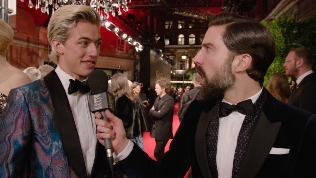 'Lucky Blue Red Carpet Interview - British Fashion Awards 2015'