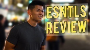 'Jose Zuniga\'s ESNTLS Basic Tees Review! Teaching Mens Fashion'