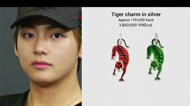 'BTS Taehyung V Fashion Style 170628'