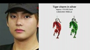 'BTS Taehyung V Fashion Style 170628'