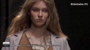 'Italian Fashion   TRUSSARDI   2016 Spring Summer Women   Italian Woman & Elegance'