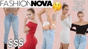 'FASHION NOVA TRY ON HAUL | IS IT REALLY WORTH THE HYPE? | Conagh Kathleen'