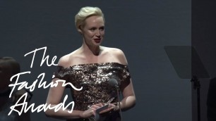 'Gwendoline Christie | British Style Award - Red Carpet Ambassador | British Fashion Awards 2015'