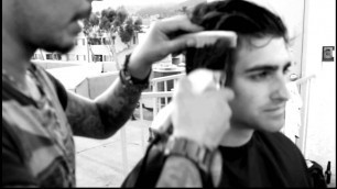 'Hollywood Rooftop Cut & Style by Daniel Alfonso - New Men\'s Haircut and Medium Length Hairstyle'