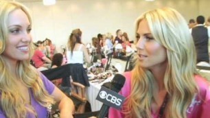 'VS 08 - Heidi Klum Makeup Room Interview'