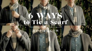 'How to Tie a Scarf | 6 Ways to Tie a Scarf for Men | Ties.com'