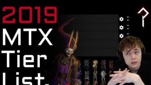 '[Path of Exile] 2019 MTX TIER LIST (feat. Tarkecat)'