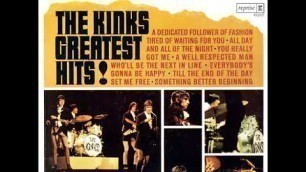 'THE KINKS GREATEST HITS Full Album & Bonus Tracks Stereo 1966 7. Dedicated Follower Of Fashion 1966'