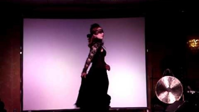 'Jessica in Steampunk Worlds Fair fashion show 2010'