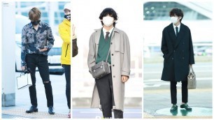 'V / Kim Taehyung BTS Bold Airport Fashion Style Inspiration and Lookbook II Know His Style'