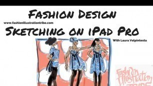 'Best App for Fashion Croquis - Fashion DesignSketching - Tayasui Sketches App'