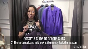 'MEN\'S FASHION TRENDS: Coloured Suits'