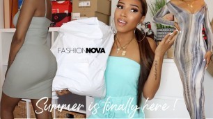 'FASHIONNOVA SUMMER 2020 TRY ON HAUL ! | DARCIA DORILAS'