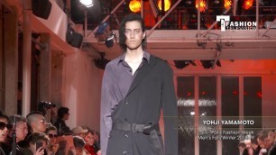 'YOHJI YAMAMOTO Paris Fashion Week Men\'s Fall/Winter 2018-19'