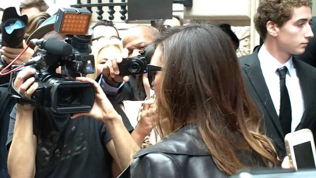 'Nina DOBREV à Paris Fashion Week 9 July 2014 Show Elie Saab Juillet'