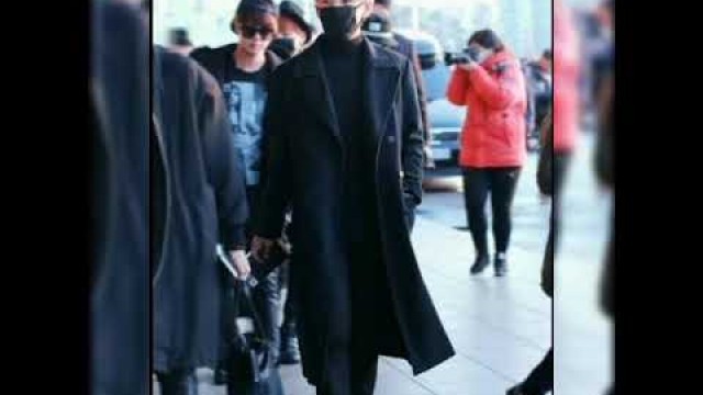 'BTS Kim taehyung airports fashion'