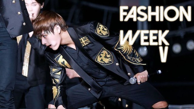 'taehyung; fashion week [fmv]'