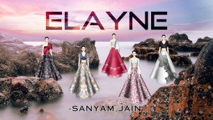 'ELAYNE | Digital Fashion Illustrations | Animated Presentation of Sketches | By SANYAM JAIN'