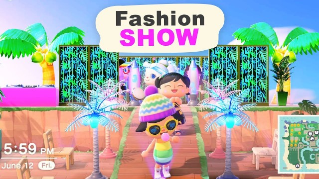 'Animal Crossing Fashion Show! Winner Receives 500k Bells! Summer Themed!'