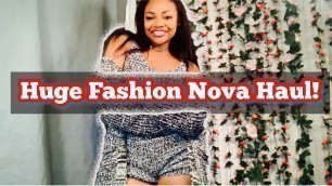 'HUGE Fashion Nova Try On HAUL| Spring Sale'