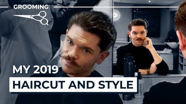 'My New Haircut and Style For 2019 | Men\'s Hair Tutorial'