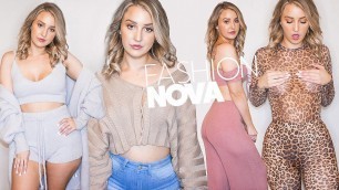 'SPRING FASHION NOVA TRY ON HAUL'