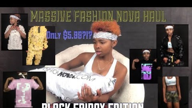 'FASHION NOVA TRY ON HAUL |BLACK FRIDAY SALE|'