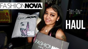 'FASHIONNOVA TRY-ON HAUL |'