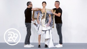 'Fashion Is LITERALLY Art For Viktor & Rolf | Fashion Films | Refinery29'