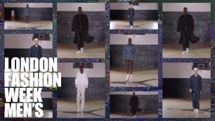 'London Fashion Week Men\'s | Day 3 Highlights | January 2020'