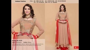 'Latest Anarkali Suits 2015 Presented By Andaaz Fashion'