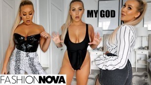 'InstaHoe Fashion Nova Try On Haul!'