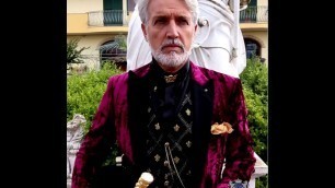 'Gothic steampunk fashion velvet party blazer 2971 Ottavio Nuccio Gala'