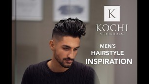 'LOW FADE & Loose Pompadour. Men´s Trendy Haircut #NEW 2017'