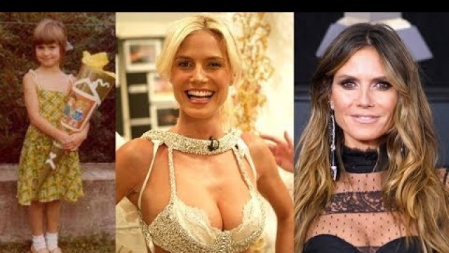 'Heidi Klum From 1 to 45 Transformation 2018'