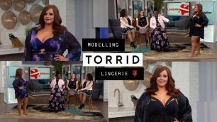 'MODELLING TORRID LINGERIE 