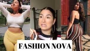 'CURVY FASHION NOVA TRY-ON HAUL'