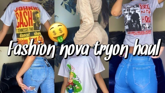 'Fashion Nova Try-On Haul || skinny girl friendly!? MegalookHair'