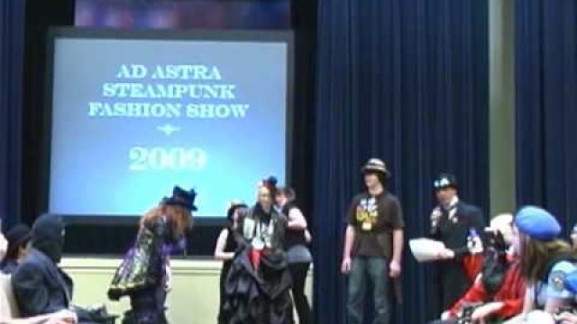 'Ad Astra 2009 Steampunk Fashion Show 1/4'