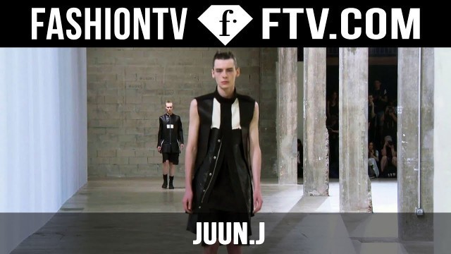 'Juun. J Spring/Summer 2016 Show | Paris Men’s Fashion Week | FashionTV'