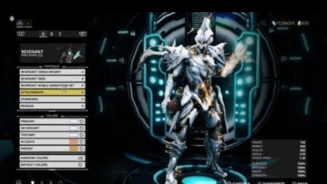 'Warframe Fashion Frame  Revenant Prime'