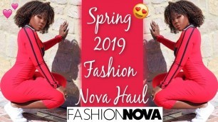 'SPRING FASHION NOVA TRY ON HAUL 2019 || Simone Nicole'